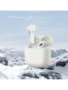 Baseus Storm 3 trådlösa bluetooth 5.2 TWS hörlurar med ANC vit (NGTW140102)
