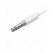 Baseus Encok H17 3,5 mm minijack trådbundna hörlurar vita (NGCR020002)