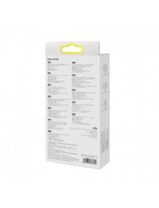 Baseus Encok H17 3,5 mm minijack trådbundna hörlurar vita (NGCR020002)