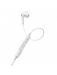 Baseus Encok H17 3,5 mm minijack trådbundna hörlurar vita (NGCR020002)