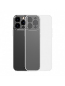Baseus frostat glasfodral skal för iPhone 13 Pro hårt skal med gelram transparent (ARWS000702)