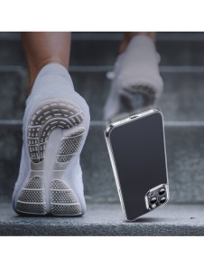 Baseus frostat glasfodral skal för iPhone 13 Pro hårt skal med gelram transparent (ARWS000702)