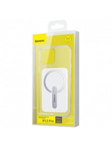 Baseus magnetiska telefonfodral iPhone 13 Pro (6,1" 2021) transparent
