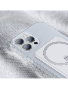 Baseus magnetiska telefonfodral iPhone 13 Pro (6,1" 2021) transparent
