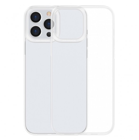 Baseus Simple Series Fodral transparent gelfodral iPhone 13 Pro transparent (ARAJ000102)