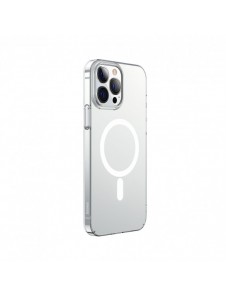 Baseus Crystal Case Magnetic Case för iPhone 13 Pro Max + Transparent skärmglas (MagSafe-kompatibelt) (ARJT000202)