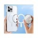 Baseus Crystal Case Magnetic Case för iPhone 13 Pro Max + Transparent skärmglas (MagSafe-kompatibelt) (ARJT000202)