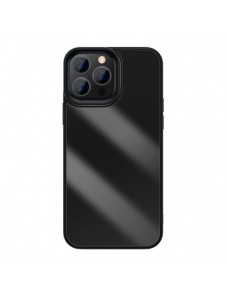 Baseus Crystal Phone Case Armor Case för iPhone 13 Pro Max med Gel Frame svart (ARJT000201)