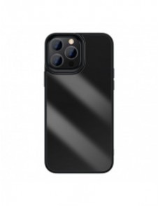 Baseus Crystal Phone Case Armor Case för iPhone 13 Pro Max med Gel Frame svart (ARJT000201)