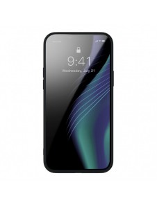 Baseus Crystal Phone Case Armor Case för iPhone 13 Pro Max med Gel Frame svart (ARJT000201)