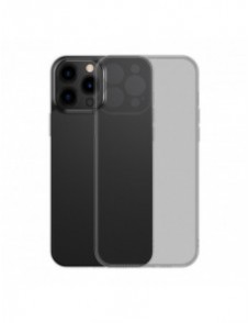 Baseus frostat glasfodral skal för iPhone 13 Pro Max hårt skal med gelram svart (ARWS001101)