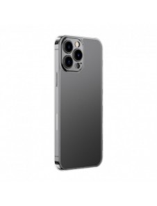Baseus frostat glasfodral skal för iPhone 13 Pro Max hårt skal med gelram transparent (ARWS000802)