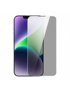 Baseus Privacy Härdat glas för iPhone 14 Plus / 13 Pro Max helskärm 0,4 mm Privacy Filter Anti Spy + Monteringssats