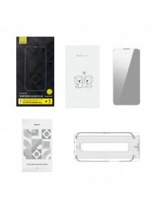 Baseus Privacy Härdat glas för iPhone 14 Plus / 13 Pro Max helskärm 0,4 mm Privacy Filter Anti Spy + Monteringssats