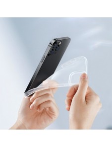 Baseus Simple Series Fodral transparent gelfodral för iPhone 13 Pro Max transparent (ARAJ000202)