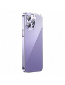 Baseus Crystal Case för iPhone 14 Pro Max tunt skal + transparent glas