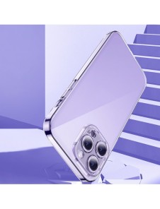Baseus Crystal Case för iPhone 14 Pro Max tunt skal + transparent glas
