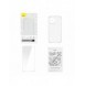 Baseus Crystal Case för iPhone 14 Pro Max tunt skal + transparent glas