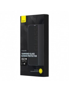 Baseus Privacy Härdat glas för iPhone 14 Pro Max Helskärm 0,3 mm Sekretessfilter Anti Spy + Monteringsram