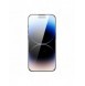 Baseus Set med 2x härdat glas för iPhone 14 Pro Max helskärm med högtalarskydd 0,3 mm + monteringsram