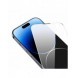 Baseus Set med 2x härdat glas för iPhone 14 Pro Max helskärm med högtalarskydd 0,3 mm + monteringsram