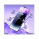 Baseus Set med 2x härdat glas för iPhone 14 Pro Max helskärm med högtalarskydd 0,3 mm + monteringsram