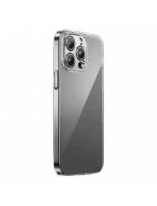 Baseus Crystal Case för iPhone 14 Pro tunt skal + transparent glas