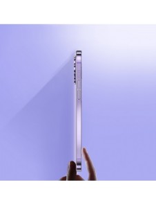 Baseus Crystal Case för iPhone 14 Pro tunt skal + transparent glas