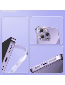 Baseus Crystal Case för iPhone 14 Pro tunt skal + transparent glas