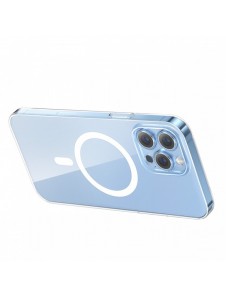Baseus Crystal Magnetic Case för iPhone 14 Pro tunt MagSafe skal + transparent glas