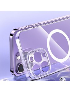Baseus Crystal Magnetic Case för iPhone 14 Pro tunt MagSafe skal + transparent glas