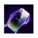 Baseus helskärmshärdat glas för iPhone 14 Pro med antiblått ljusfilter och 0,3 mm högtalarskydd + monteringsram