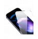 Baseus helskärmshärdat glas för iPhone 14 Pro med högtalarskydd 0,3 mm + monteringsram