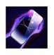 Baseus helskärmshärdat glas för iPhone 14 Pro med högtalarskydd 0,3 mm + monteringsram