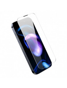 Baseus helskärmshärdat glas för iPhone 14 Pro med högtalarskydd 0,4 mm + monteringssats