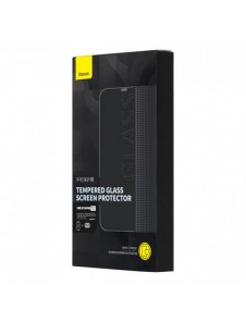 Baseus Privacy Härdat glas för iPhone 14 Pro Helskärm 0,3 mm Sekretessfilter Anti Spy + Monteringsram