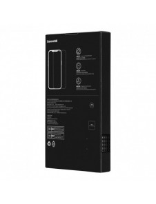 Baseus Privacy Härdat glas för iPhone 14 Pro Helskärm 0,3 mm Sekretessfilter Anti Spy + Monteringsram