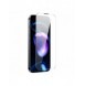 Baseus Set med 2x härdat glas för iPhone 14 Pro helskärm med högtalarskydd 0,3 mm + monteringsram