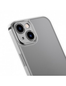 Baseus frostat glasfodral för iPhone 13 hårt fodral med gelram transparent (ARWS000602)