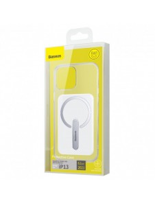 Baseus magnetiska telefonfodral iPhone 13 (6,1" 2021) transparent