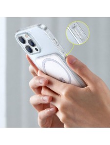 Baseus magnetiska telefonfodral iPhone 13 (6,1" 2021) transparent