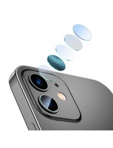 Baseus 2x 0,25 mm härdat glas 9H bakkamera för iPhone 12 / iPhone 12 mini transparent (SGAPIPH54N-JT02)