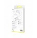 Baseus 2x 0,25 mm härdat glas 9H bakkamera för iPhone 12 / iPhone 12 mini transparent (SGAPIPH54N-JT02)