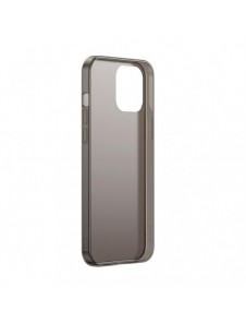 Baseus frostat glasfodral Stelt fodral med flexibel ram iPhone 12 mini Svart (WIAPIPH54N-WS01)