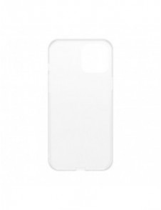 Baseus frostat glasfodral Stelt fodral med flexibel ram iPhone 12 mini Vit (WIAPIPH54N-WS02)