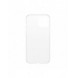 Baseus frostat glasfodral Stelt fodral med flexibel ram iPhone 12 mini Vit (WIAPIPH54N-WS02)