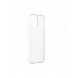Baseus frostat glasfodral Stelt fodral med flexibel ram iPhone 12 mini Vit (WIAPIPH54N-WS02)