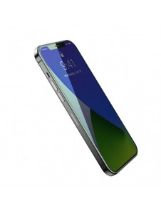 Baseus 2x grönt härdat glas 0,15 mm med antiblått ljusfilter iPhone 12 Pro Max (SGAPIPH67N-LQ02)