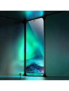 Baseus 2x grönt härdat glas 0,15 mm med antiblått ljusfilter iPhone 12 Pro Max (SGAPIPH67N-LQ02)