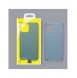 Baseus frostat glasfodral hårt skal med flexibel ram iPhone 12 Pro Max Mörkgrön (WIAPIPH67N-WS06)